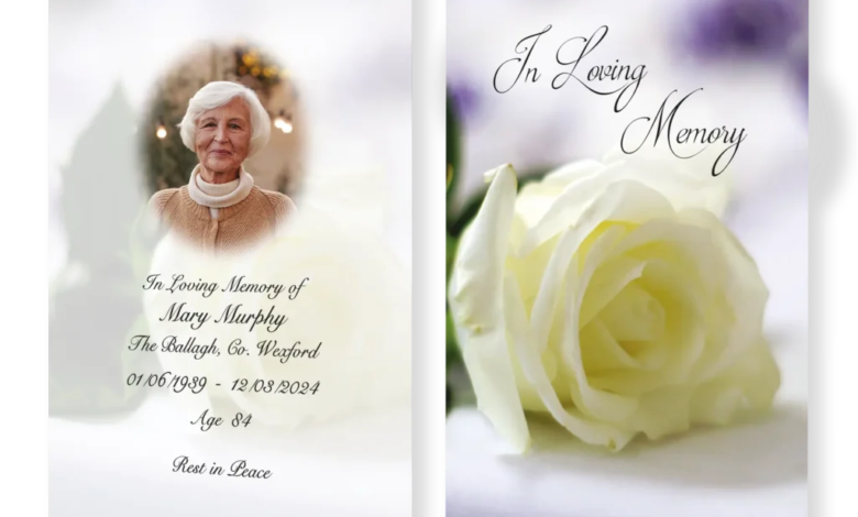 Lasting Tributes: A Complete Guide to Memorial Cards in Dublin and Beyond