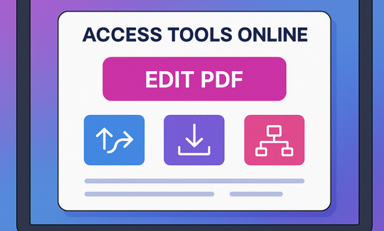 How an Online PDF Editor Helps You Work Smarter With Everyday Documents