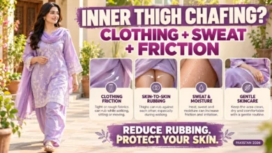How Clothing, Sweat and Walking Contribute to Inner Thigh Chafing